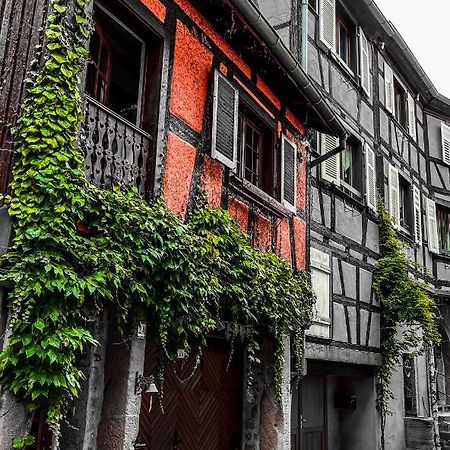 La Maison Rouge Au Coeur De La Ville. Riquewihr Extérieur photo