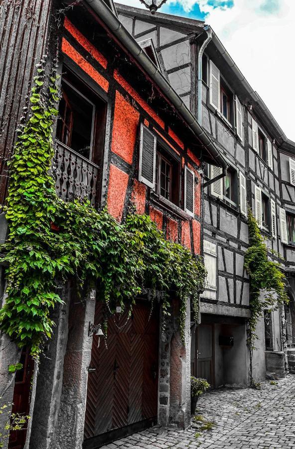 La Maison Rouge Au Coeur De La Ville. Riquewihr Extérieur photo