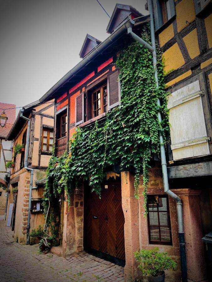 La Maison Rouge Au Coeur De La Ville. Riquewihr Extérieur photo